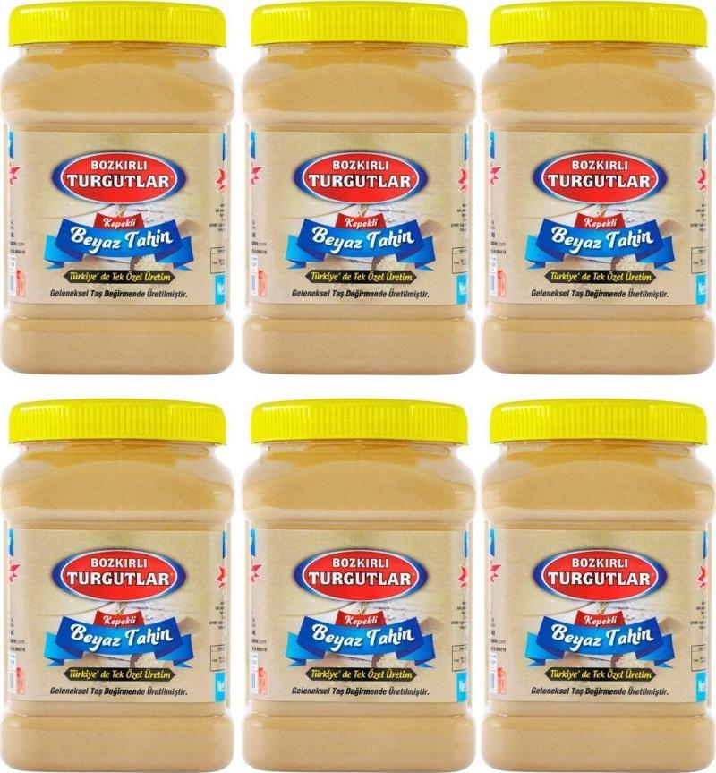 Turgutlar Kepekli Beyaz Bozkır Tahini 930G 6'Lı Türkiye'De Tek Özel Üretim