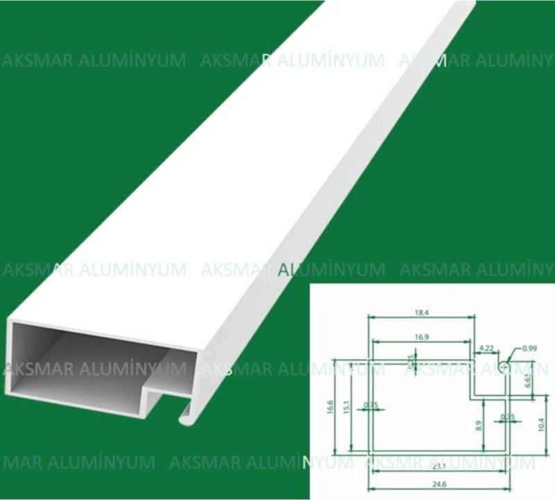 Aluminyum Sineklik Profili 17X25 Ve Aksesuar Seti