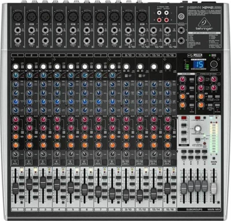 Behringer Xenyx X2442Usb 24 Kanallı Usb Deck Mikser