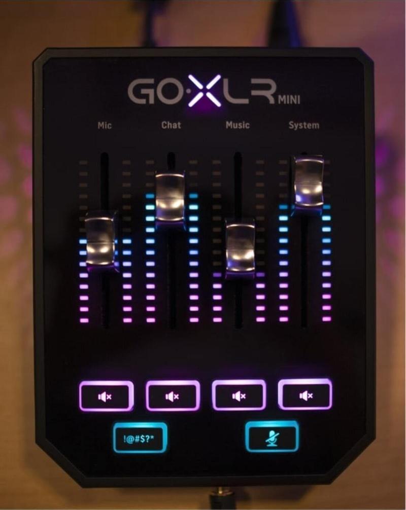 Go Xlr Mını Online Broadcast Mixer With Usb/Audio Inte