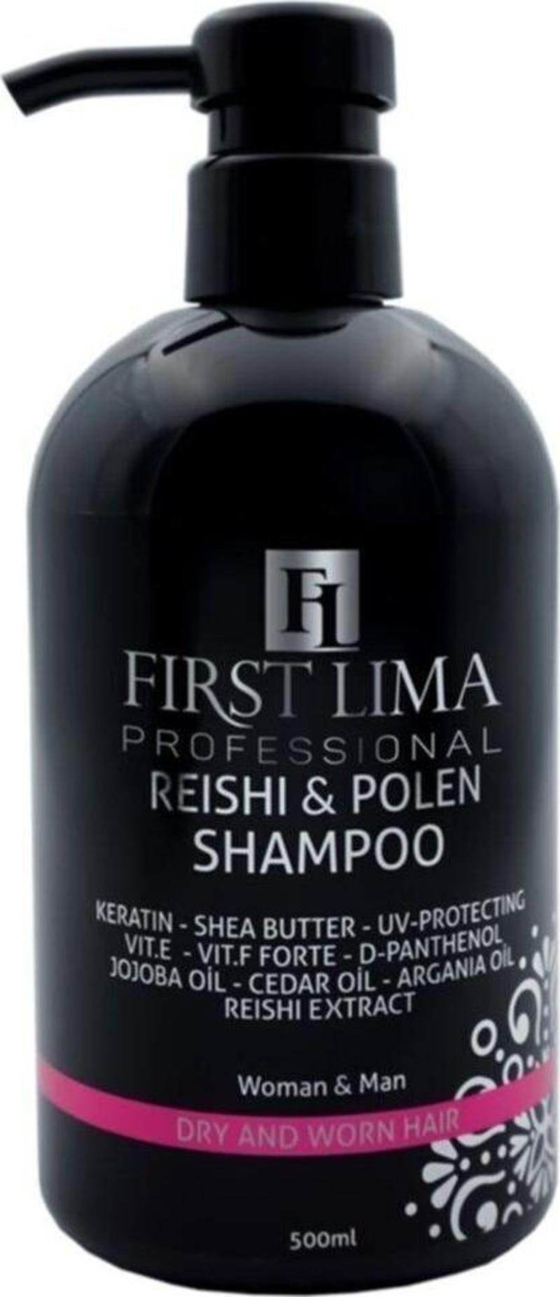 First Lima Reishi & Polen Saç Şampuanı 500 Ml