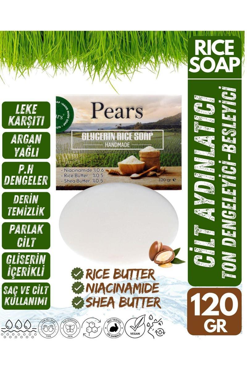 Gliserinli Pirinç Sabunu 120 Gr - Rice Soap With Glycerine 120 Gr