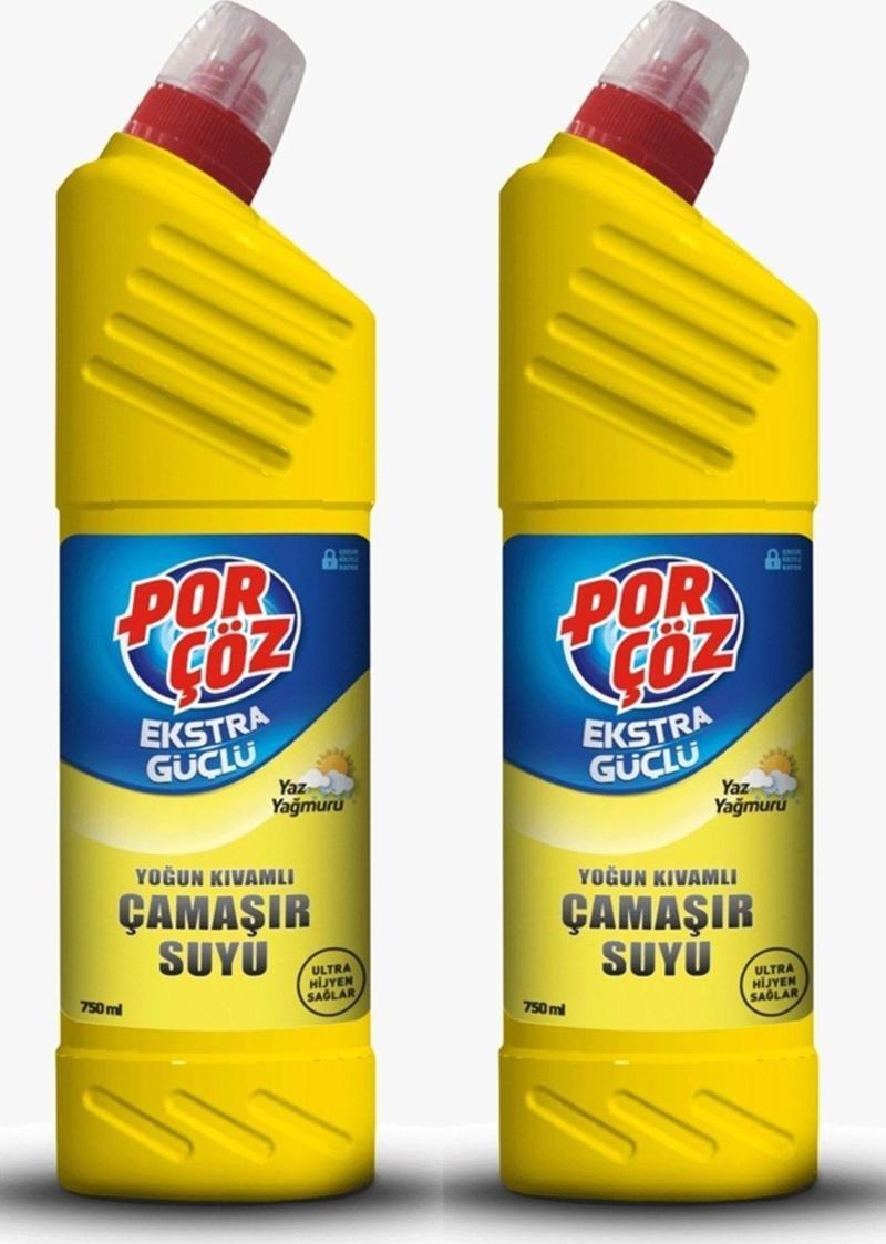 Yoğun Kıvamlı Çamaşır Suyu Yaz Yağmuru 750 Ml X 2 Adet