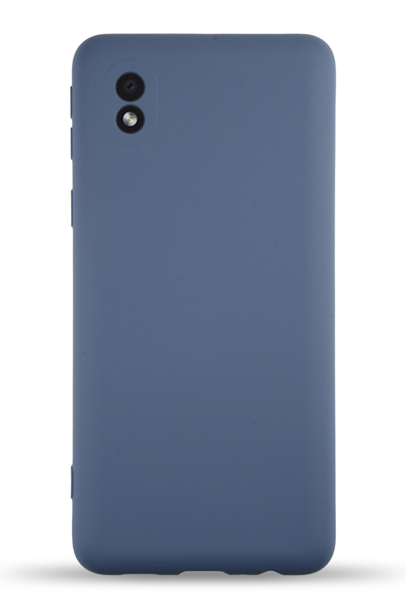 KZY İletişim Samsung Galaxy A01 Core Kapak İçi Kadife Kamera Korumalı Lansman Silikon Kılıf - Petrol Mavisi