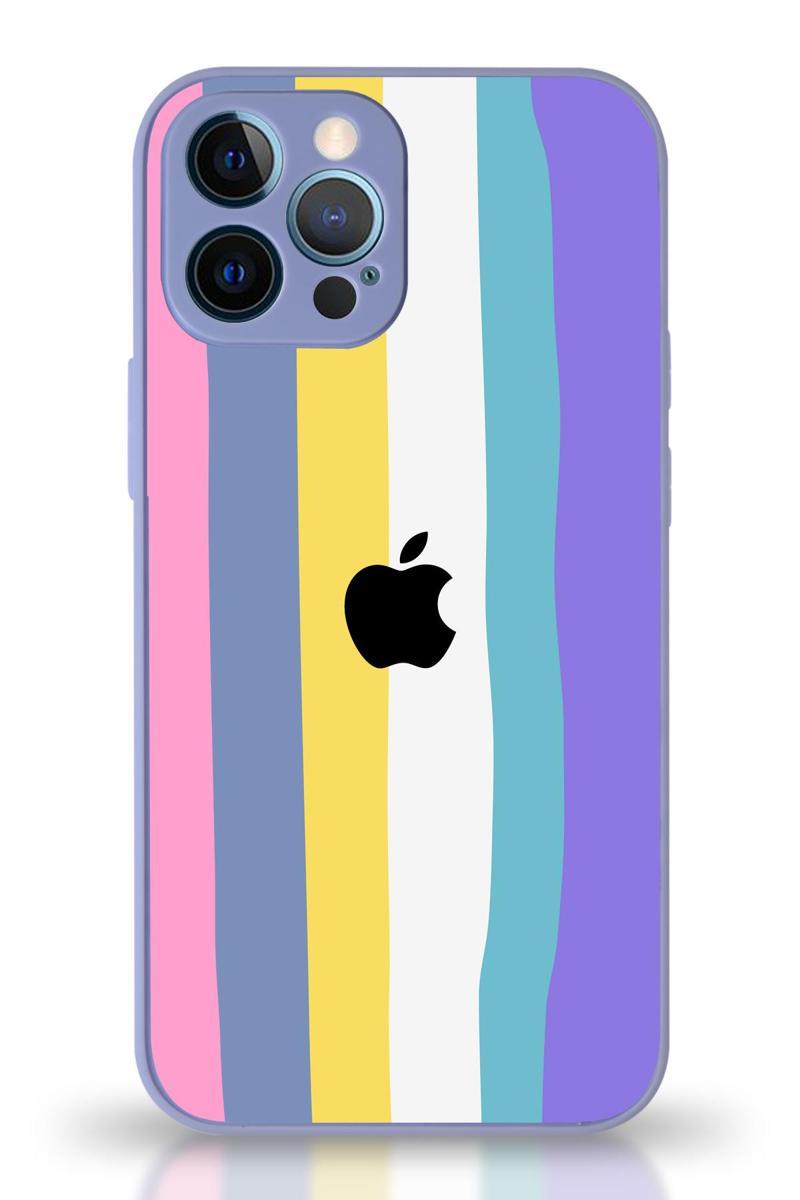 Kılıfmania Apple iPhone 12 Pro Uyumlu Kamera Korumalı Cam Kapak - Lila