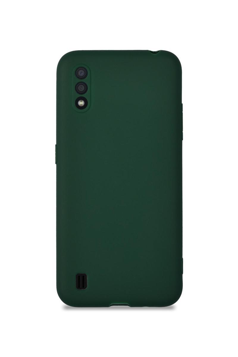 KZY İletişim Samsung Galaxy M01 Kılıf Kamera Korumalı Premier Silikon Kapak - Petrol Yeşili