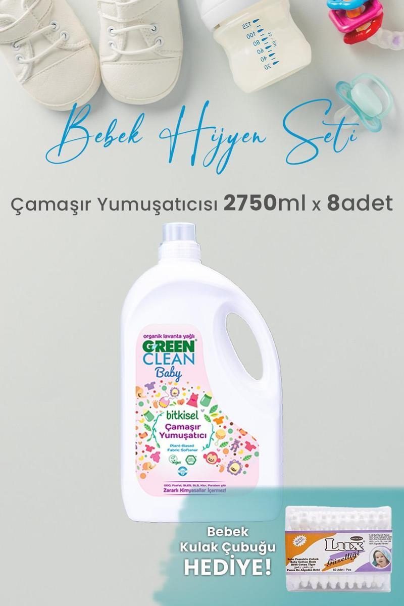 Baby Çamaşır Yumuşatıcısı 2750 ml Yıkama x 8 Adet ve Hediyeli