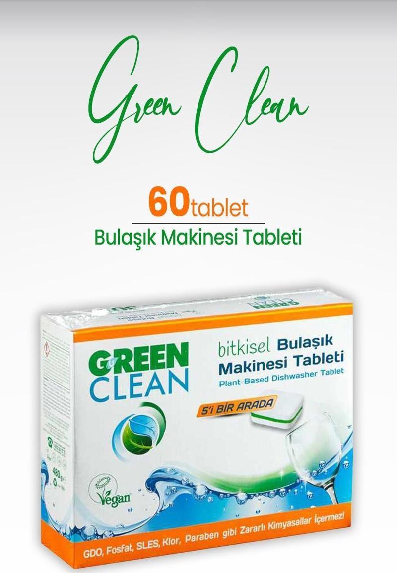 U Green Clean Bulaşık Makinesi Tablet 60 Tablet
