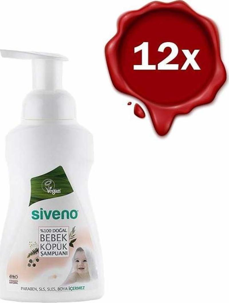 Bebek Köpük Şampuanı 250 ml x 12