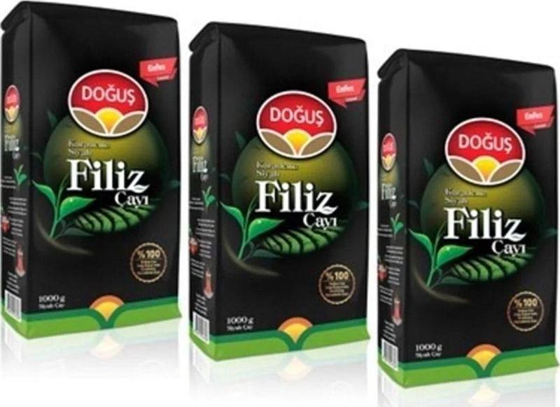 Karadeniz Siyah Filiz Çayı 3 Adet 1Kg