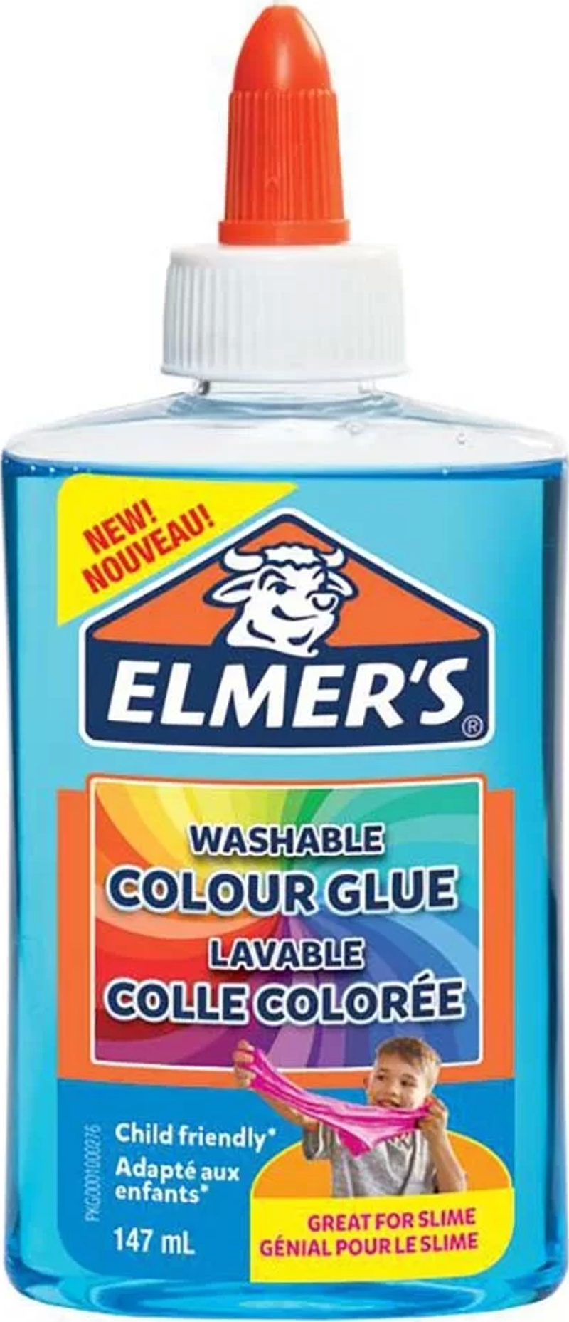 Elmer’s Şeffaf Renkli Sıvı Yapıştırıcı Mavi 147 ml 2109485