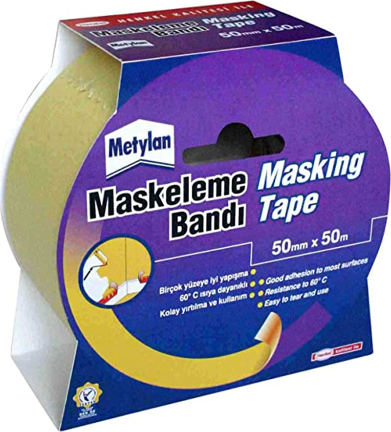 Maskeleme Bandı Beyaz 50mm X 50m 1870405