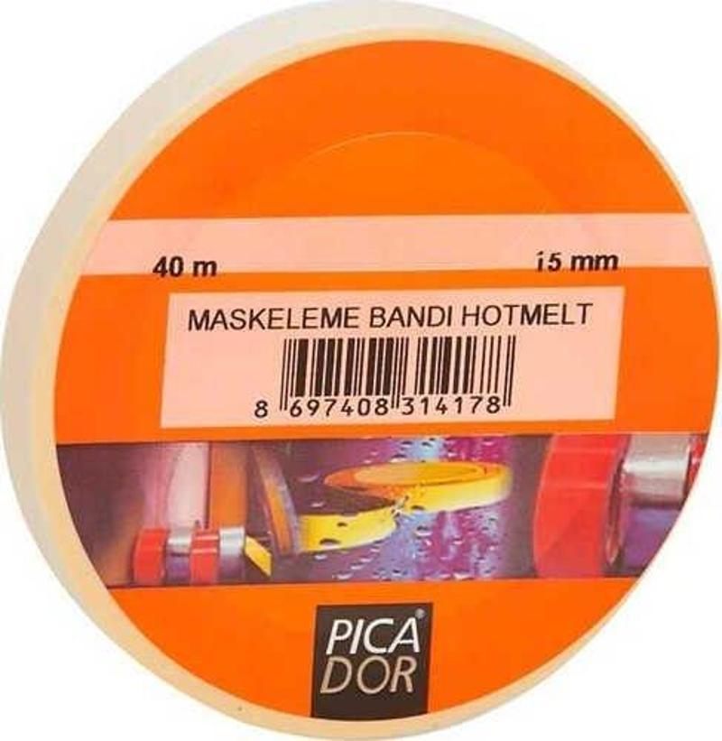 Maskeleme Bandı Askısız Hotmelt 15x40 m