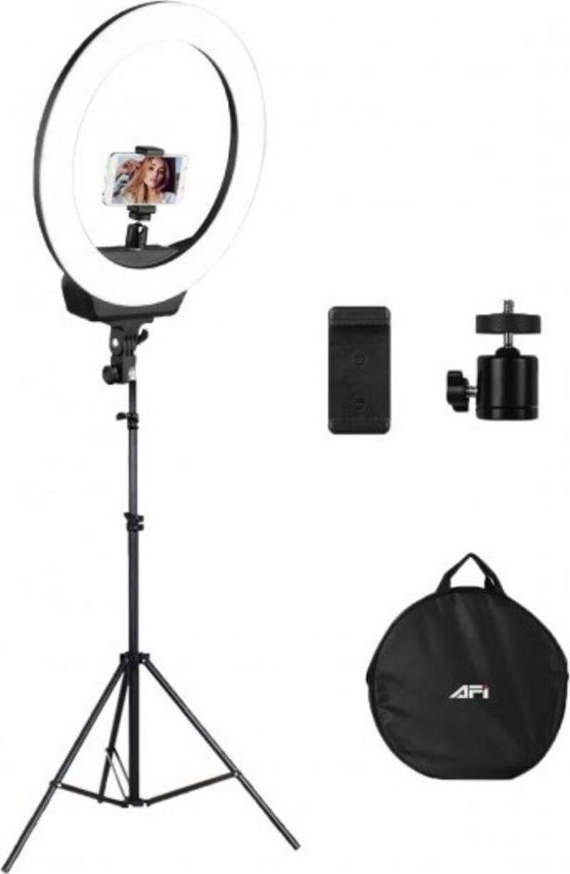 Afi Pro 19 Inch Ring Light 90 Watt – 6500 Kelvin (3M Kalın Işık Ayağıyla)