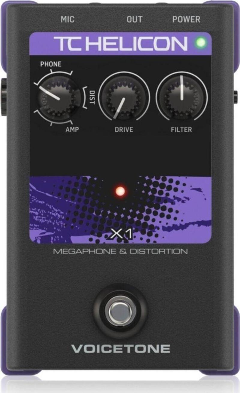 Voicetone X1 Dramatik Megafon Ve Bozulma Vokal Efektl