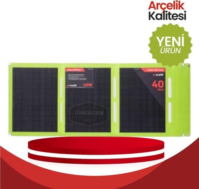 Teknovasyon Arge Arçelik 40W FSP Katlanabilir Solar Panel 