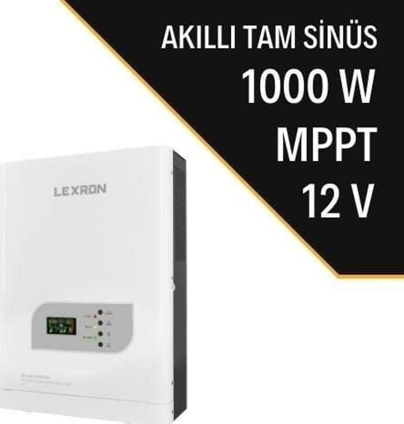 1000 W Watt Mppt 12V Tam Sınus Akıllı Inverter