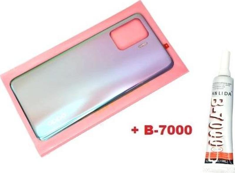 Oppo Reno 5 Lite Arka Kapak Batarya Pil Kapağı (B-7000) MAVİ