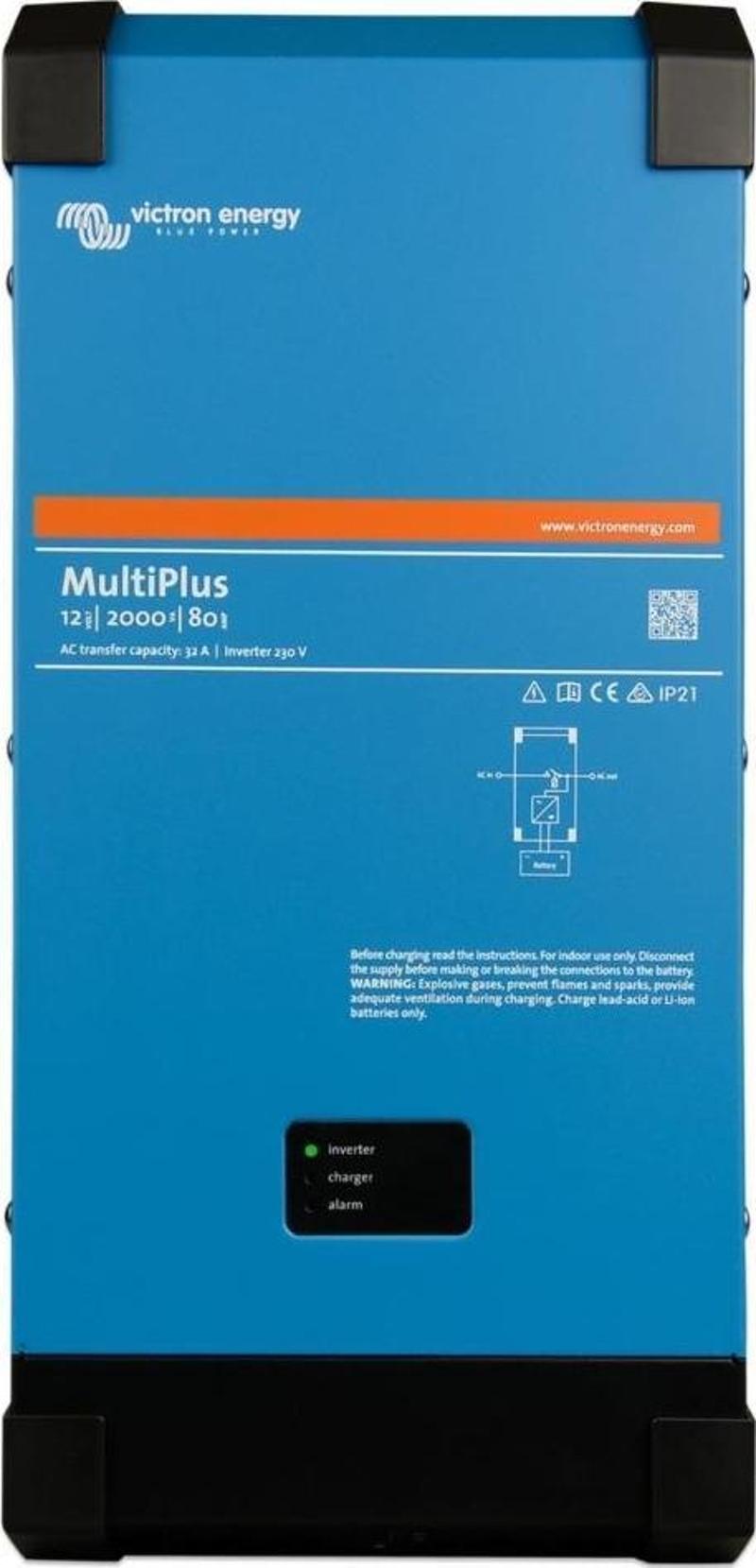 Energy Multiplus İnvertör / Redresör 12/2000/80-32 Şarj:80 Amper (PMP122200000)