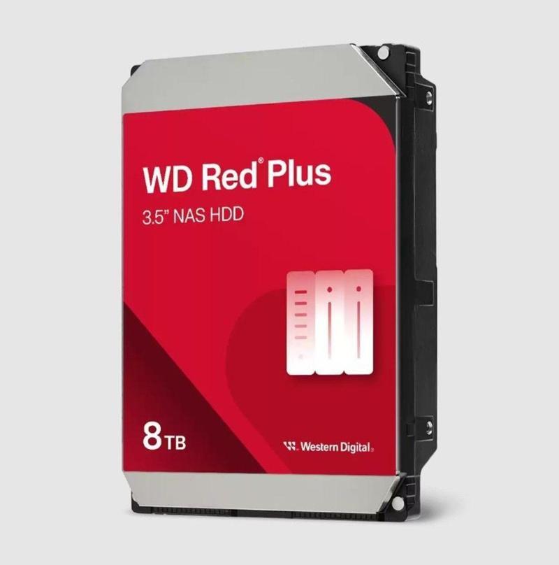 8Tb Wd Red Plus Sata3 5640Rpm 256Mb Wd80Efpx