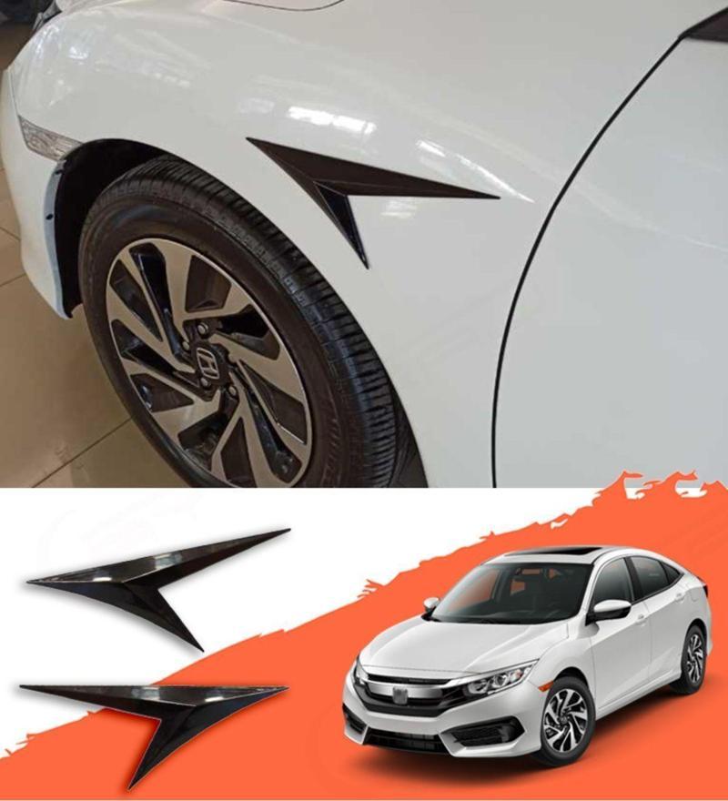 Honda Civic Uyumlu Fc5 Ve Fk7 Çamurluk Kabartma V Dizayn