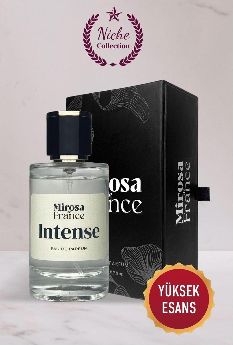 De France İntense Niche Collection Yüksek Kalıcı Erkek Parfum Edp Premium Kutu 50Ml N505