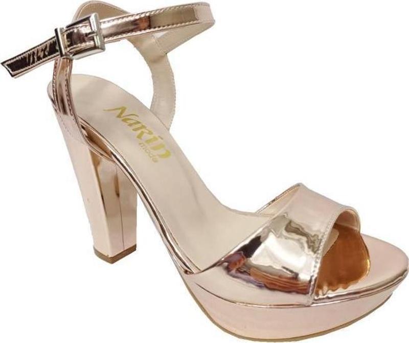 8024 Rugan 30mm Platform Topuklu Kadın Sandalet