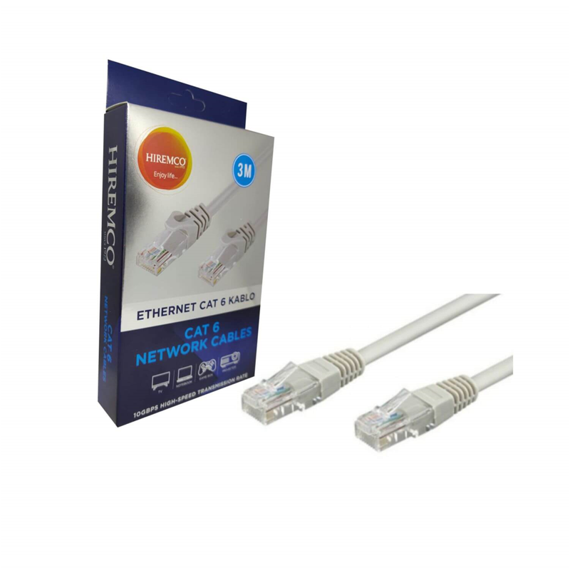 3M Cat6 Network Ethernet Kablo