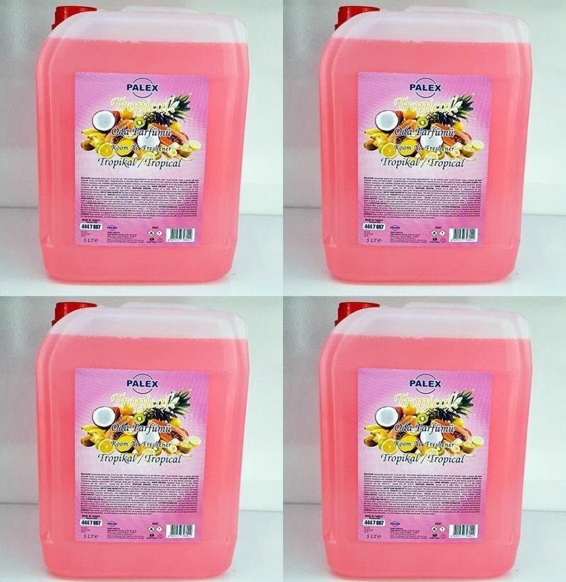 Palex 5 KG Oda Parfümü Çamaşır Parfümü 4x5kg-TROPİKAL MEYVELER