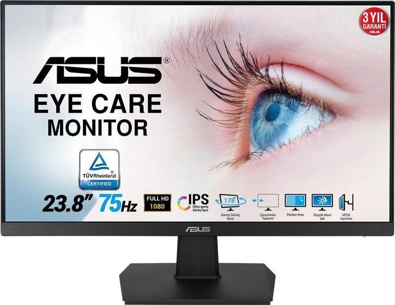 23.8" Va24Ehe 1920X1080 Hdmı 75Hz Siyah Monitör