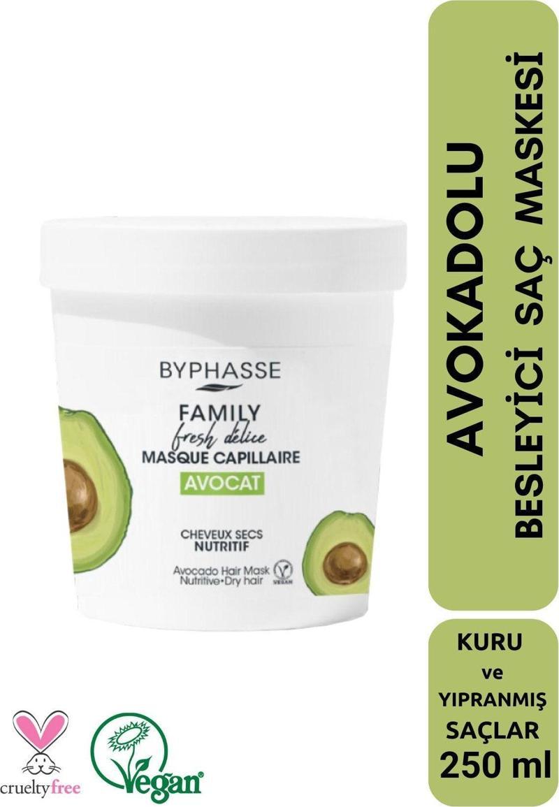 Family Fresh Avokadolu Besleyici Saç Maskesi 250ml