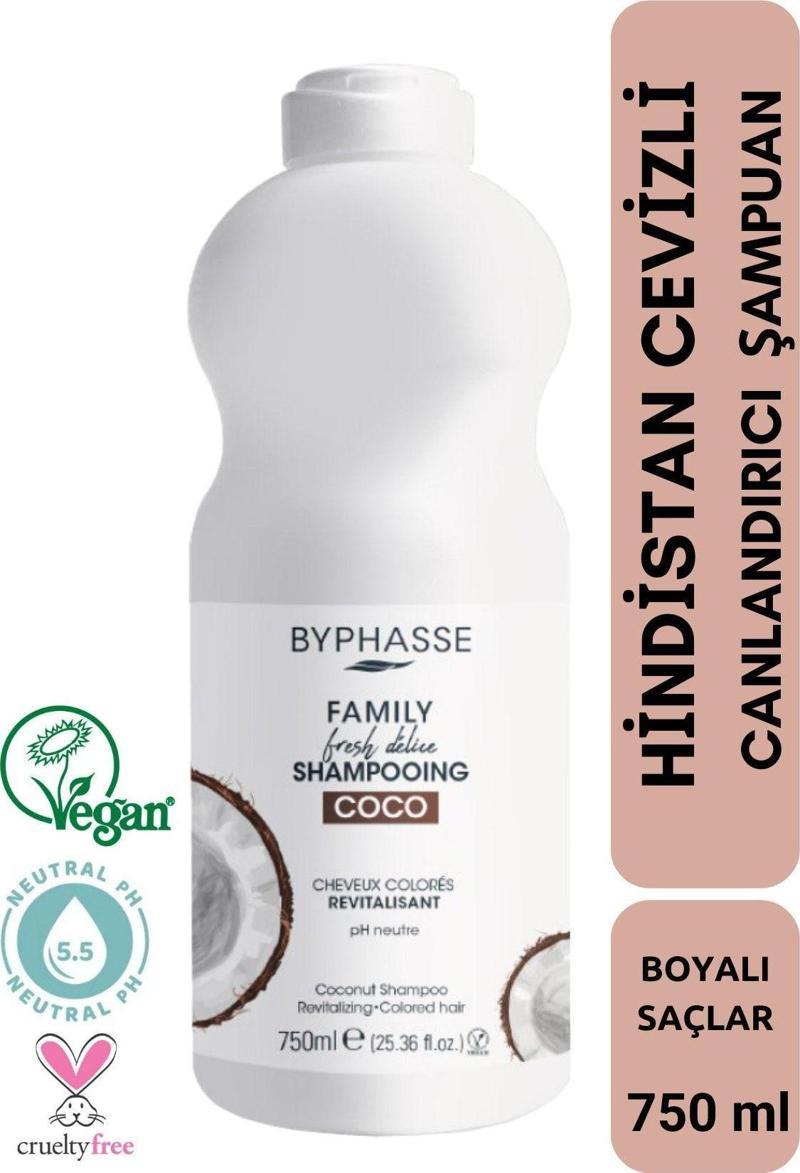 Family Fresh Boyalı Saçlara Özel Hindistan Cevizli Şampuan 750ml