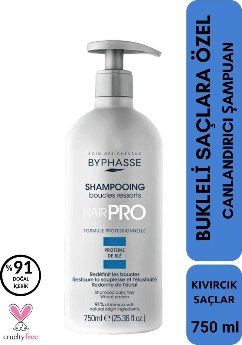 Hair Pro Bukleli Saçlara Özel Canlandırıcı Şampuan 750ml