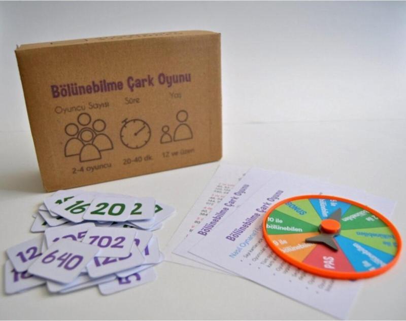 Bölünebilme Kuralları Öğrenme Oyun Seti - Matematik Işlem Eğitici Eğlenceli Beceri Oyunu