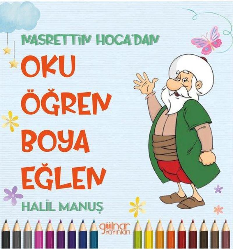 Nasrettin Hoca'dan Oku Öğren Boya Eğlen