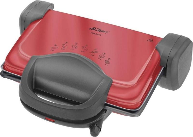Ar287 Tostani 1800 Watt Tost Makinesı - Kırmızı
