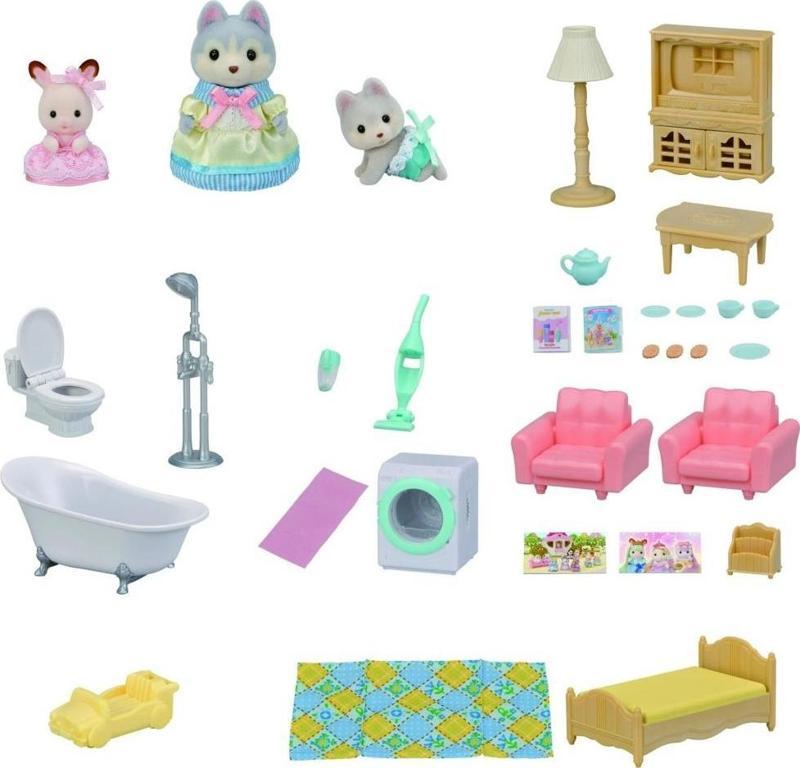 Adore Sylvanian Families Odalı Işıklı Şehir Evi 5727