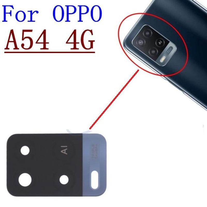 Tkgz Tkgz OPPO A54 Arka Kamera Camı Lens Yapışkanlı