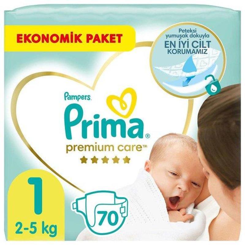 Prima Prima Premium Care 1 Beden 70 Adet Yeni Doğan Jumbo Paket