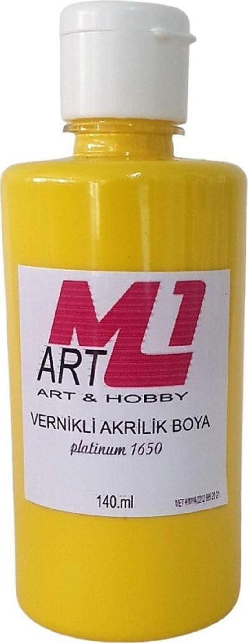 Vernikli Akrilik Boya 140.Ml 12 Renk Seçeneği