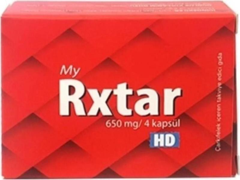 My Rxtar 4 Kapsül X 3 Kutu