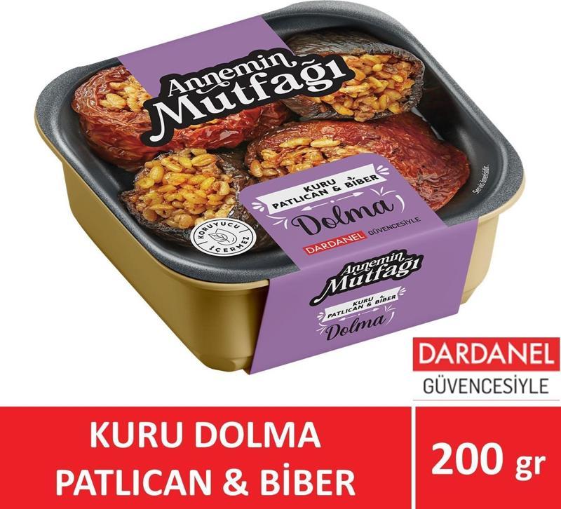 Annemin Mutfağı Hazır Yemek Kuru Dolma Patlıcan,Biber 200 gr