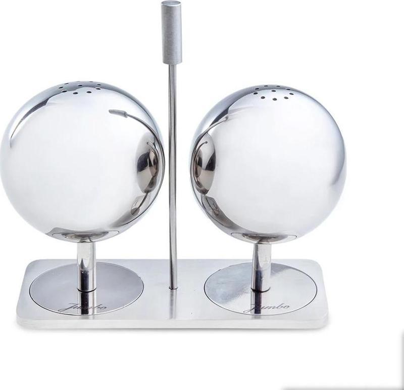 Tımeless 8000 Standlı Küre Tuzluk Biberlik 130x55x122