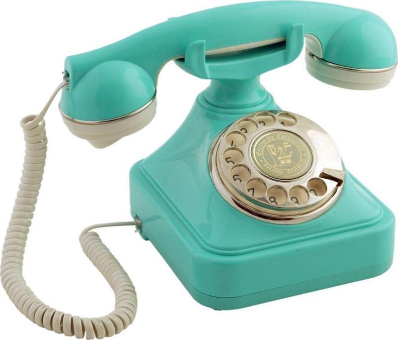 Turkuaz Klasik Telefon