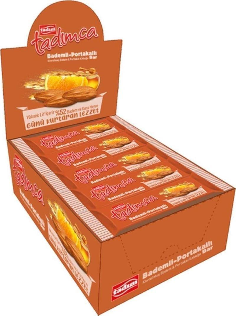Bademli Portakallı Bar 30gr X 20 Adet