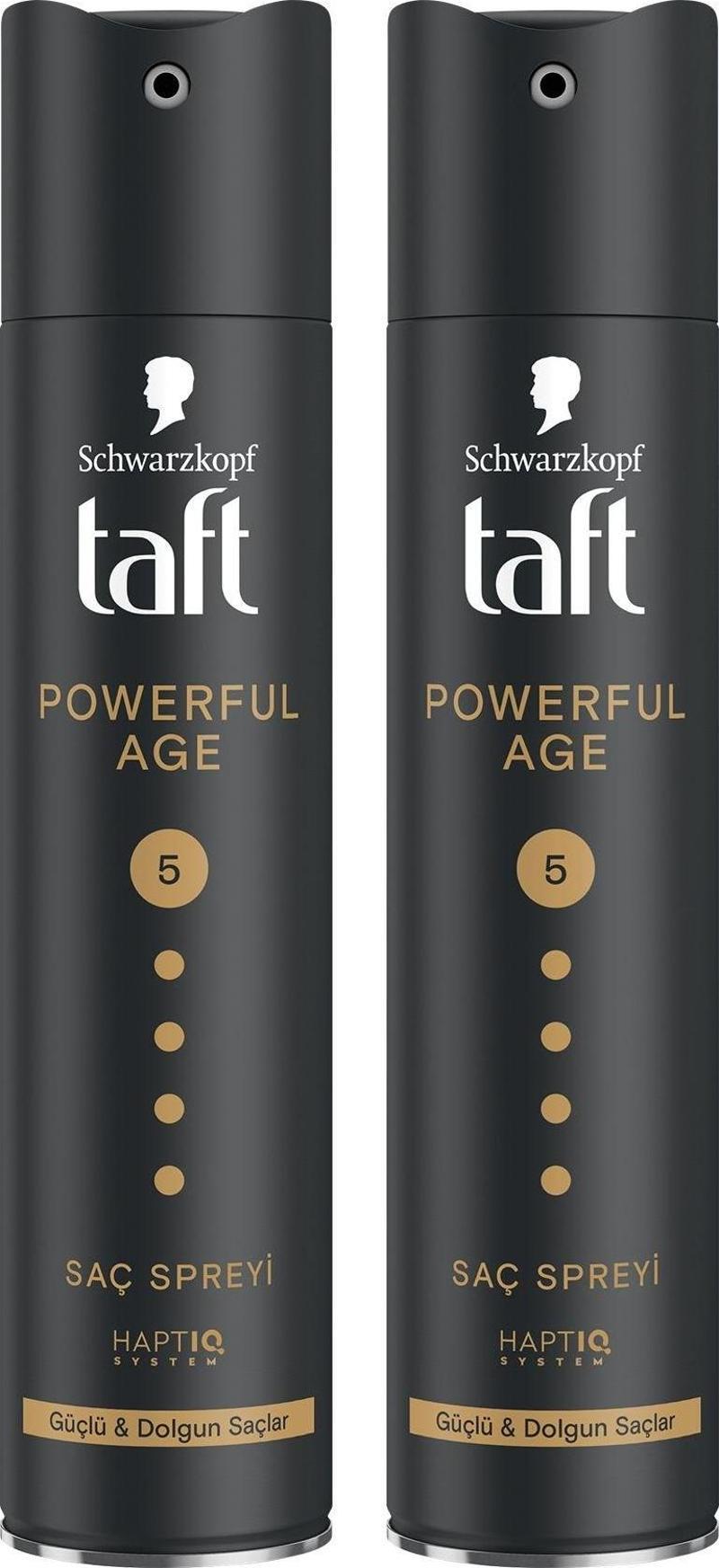 Powerful Age Saç Spreyi 250ml - İnce ve Zayıflamış Saçlar İçin 2'li Set