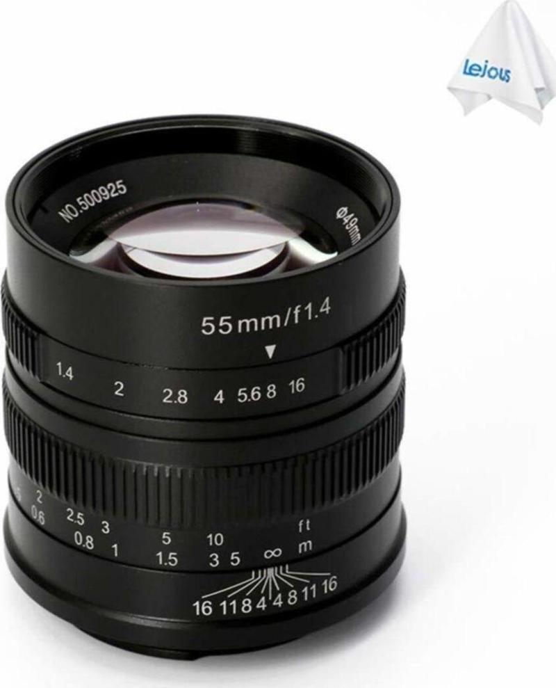 55Mm F/1.4 Aps-C Manual Fixed Lens (Sony E-Mount)