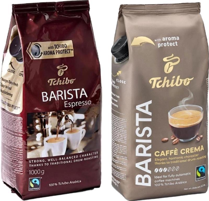 Barista Espresso-Caffé Créme Çekirdek Kahve 1 KG x2