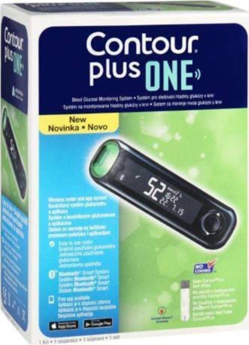 Contour®Plus One Akıllı Şeker Ölçüm Cihazı Bluetooth Özellikli