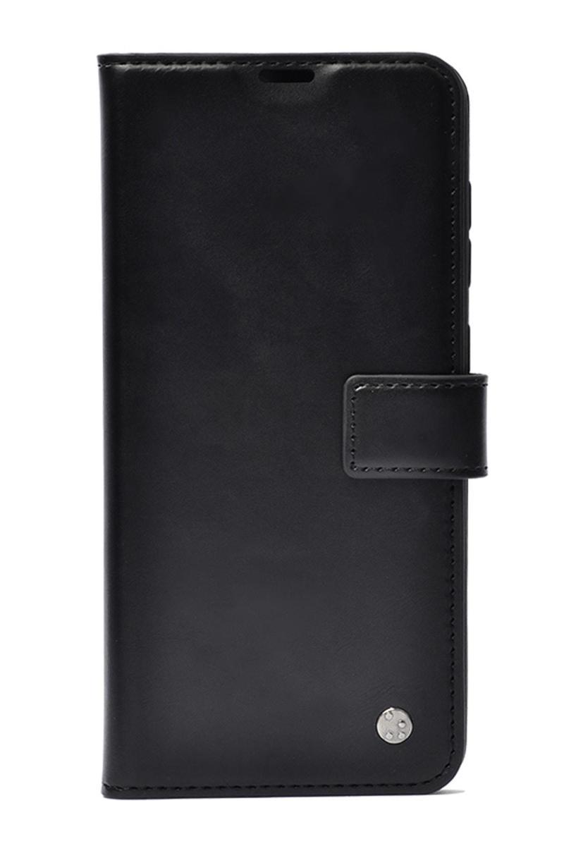 KZY İletişim Oppo Reno 5 Lite Deri Deluxe Kapaklı Cüzdanlı Kılıf - Siyah